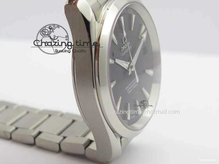 0303 Versatile Aqua Terra ‘PyeongChang 2018’ JHF Best Edition Black Dial On SS Bracelet A 8204